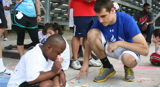 Jesuit Seniors Host Special Games
