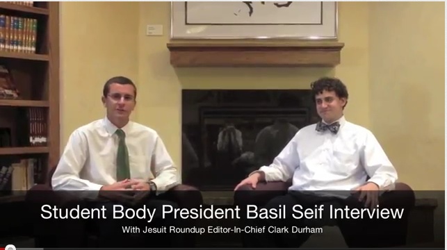 Durham Interviews New Student Body President Basil Seif