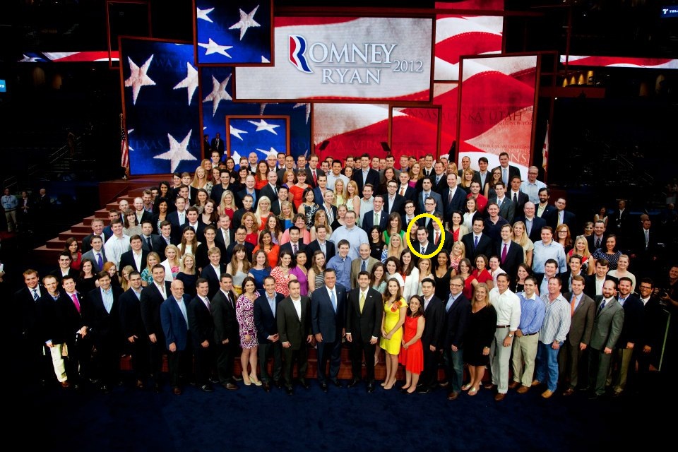 Chris McMillan ’07 Working for the Romney-Ryan Campaign