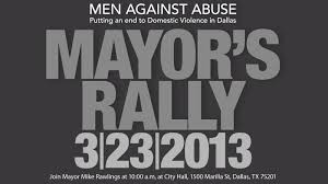 Mayor Hosts Domestic Violence Rally
