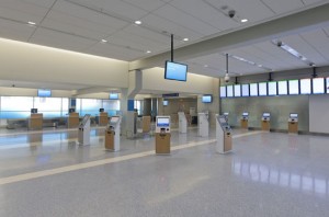 New ticket counters in DFW's Terminal A