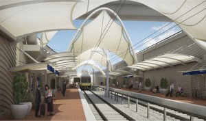DART plans to open its new rail station at DFW in 2014
