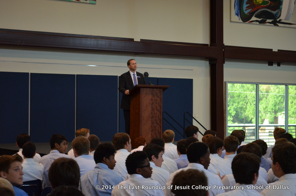 Principal Garrison on the Importance of the Profile in Year’s First Prayer Service
