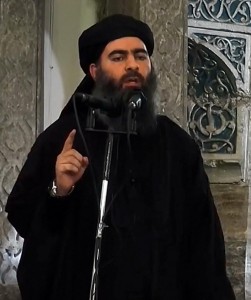 Abu Bakr al-Baghdadi, the leader of ISIS
