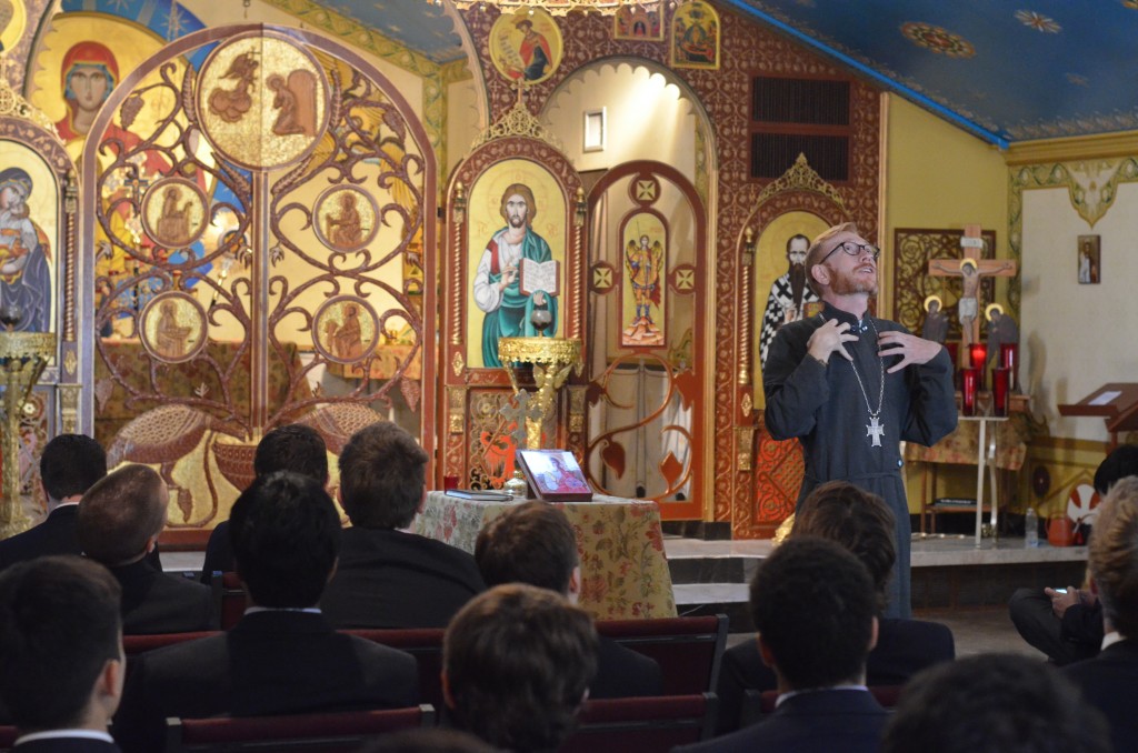 Jesuit Theology Promotes Ecumenism with Field Trip to Byzantine Church