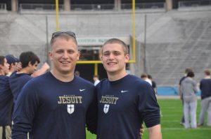 Garrett and his brother Parker