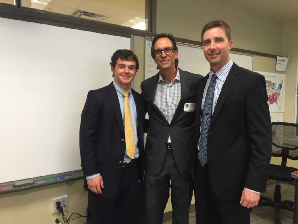 Jesuit’s New Leadership and Ethics Club Hosts Guest, Bill Cawley