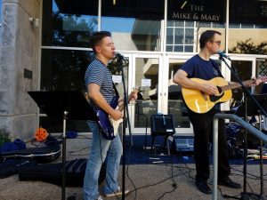 September 9, 2016 Mr. Berry in faculty band before football game