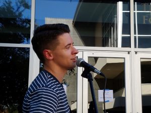 September 9, 2016 Mr. Berry in faculty band before football game