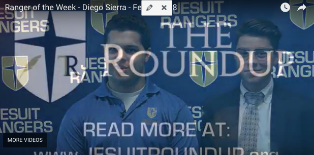 Diego Sierra – Ranger of the Week
