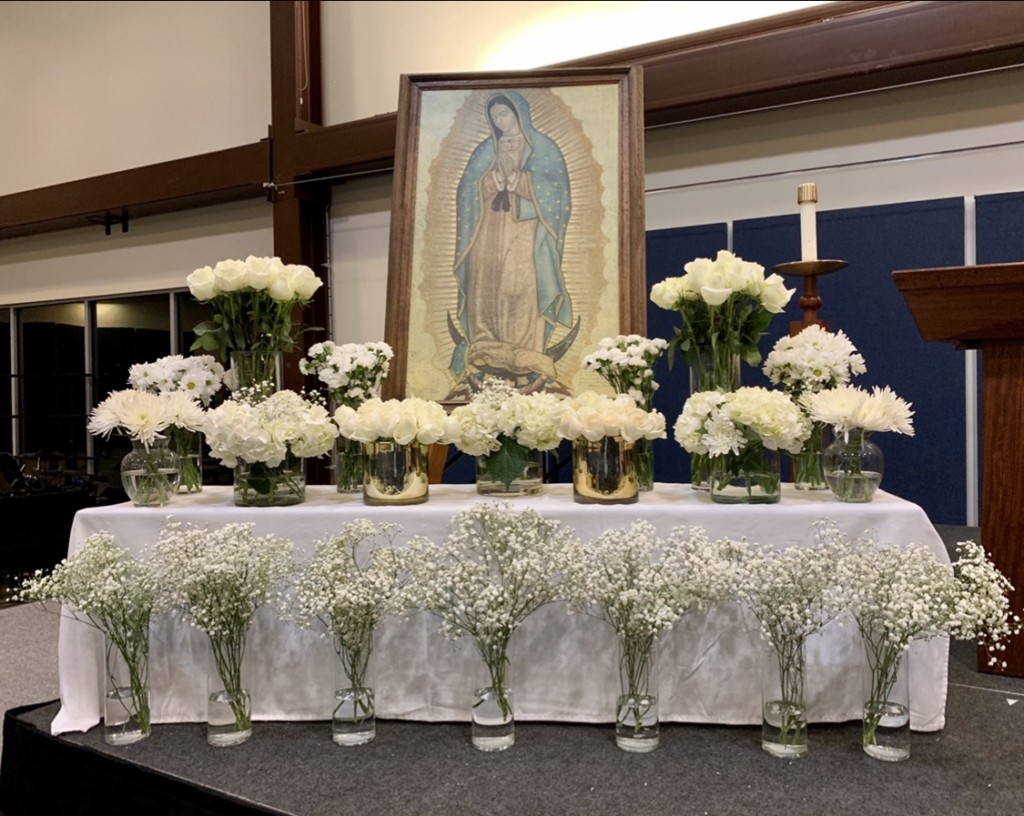 The Virgin of Guadalupe Visits Jesuit Dallas // The Roundup