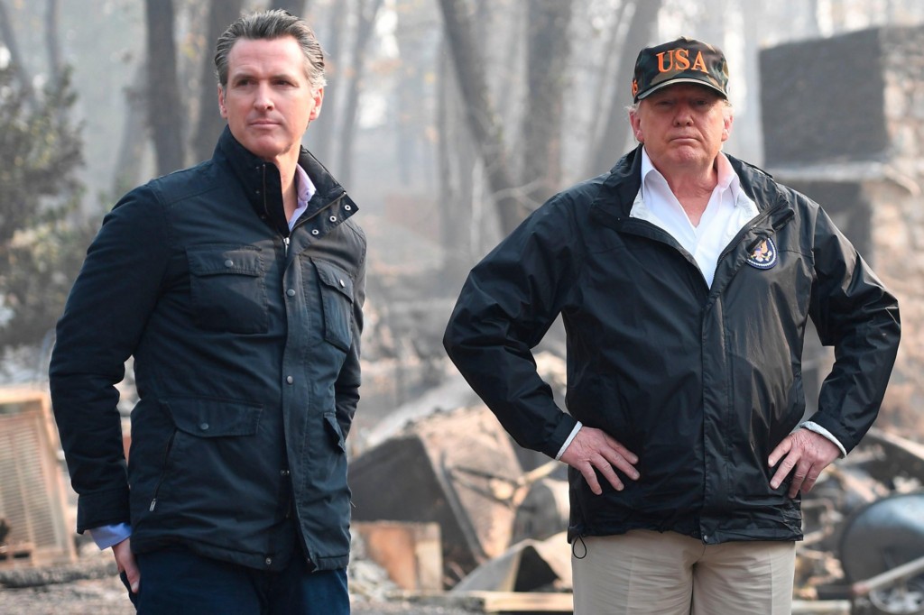 President Trump and the California Fires