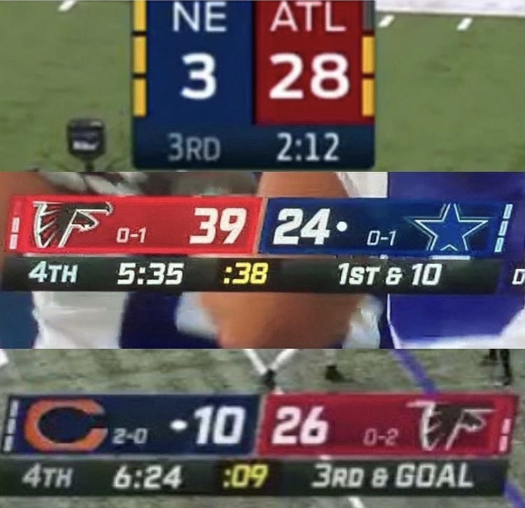 How the Falcons blew a 28-3 lead against the Patriots in Super