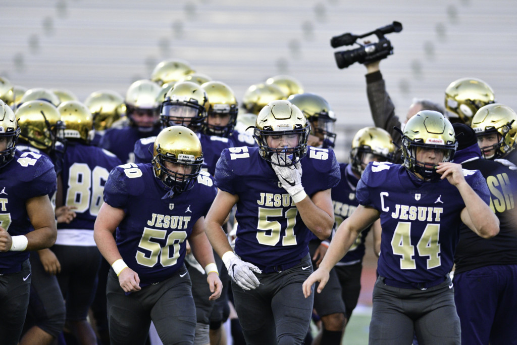 Jesuit Football Starts off District with a BANG!