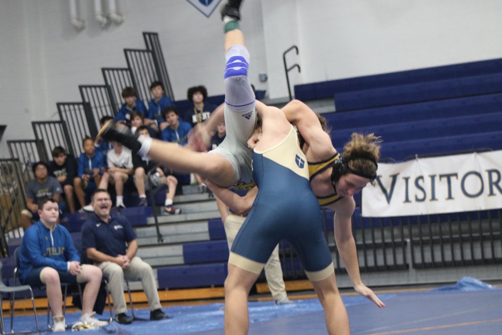 Wrestling Team Takes Down the Competition