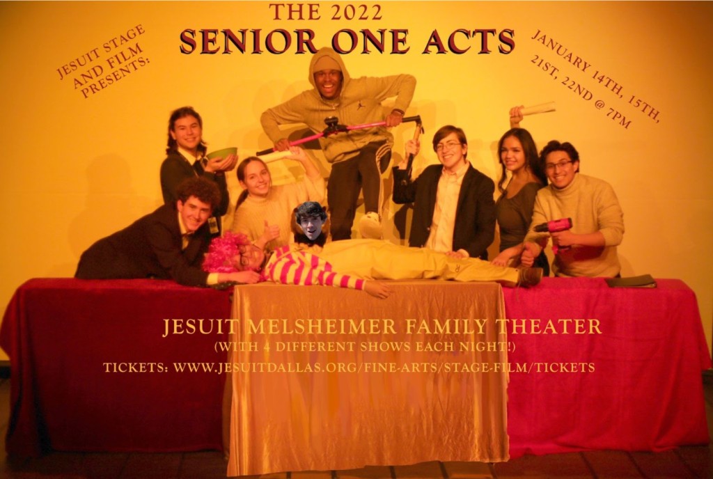 Jesuit Stage & Film Kicks Off 2022 with Senior One Acts!