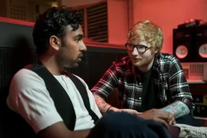 Photo of Himesh Patel and Ed Sheeran