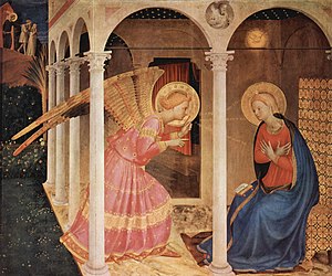 Photo of the Annunciation by Fra Angelico