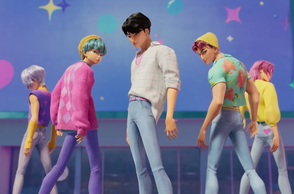 The Saja Boys from K-Pop Demon Hunters